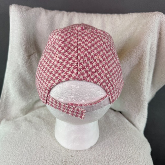Y2K Juicy Couture Houndstooth Plaid Hat One Size - Picture 4 of 8